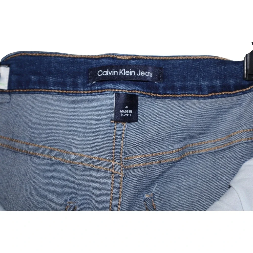 Calvin Klein Repreve Jeans Women Dark Skinny High‎ Rise Denim Sustainable Size 4